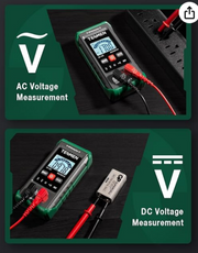 Tesmen Multimeter TM-510, 4000 Counts, Smart Measurement, Color Green