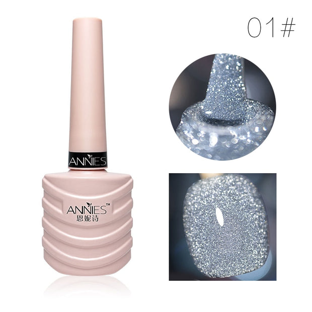 Crystal Diamond Metallic Powder Nail Polish - MagicSkinTech