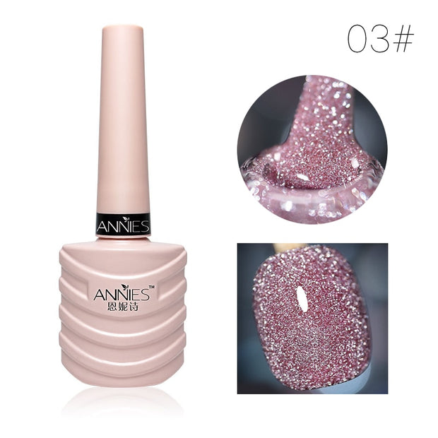 Crystal Diamond Metallic Powder Nail Polish - MagicSkinTech