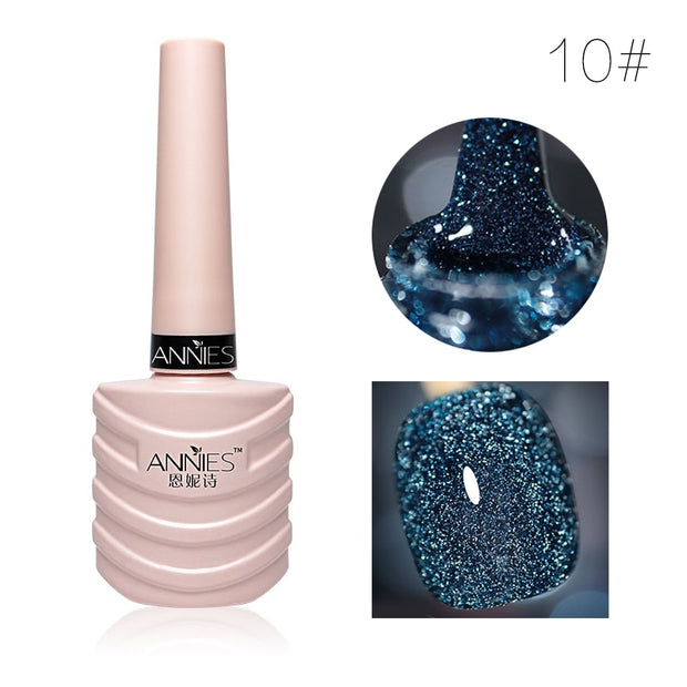 Crystal Diamond Metallic Powder Nail Polish - MagicSkinTech