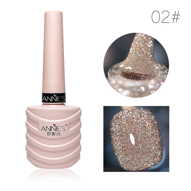 Crystal Diamond Metallic Powder Nail Polish - MagicSkinTech