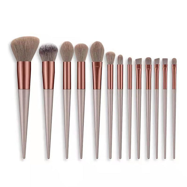 13Pcs Soft Fluffy Makeup Brushes Set - MagicSkinTech