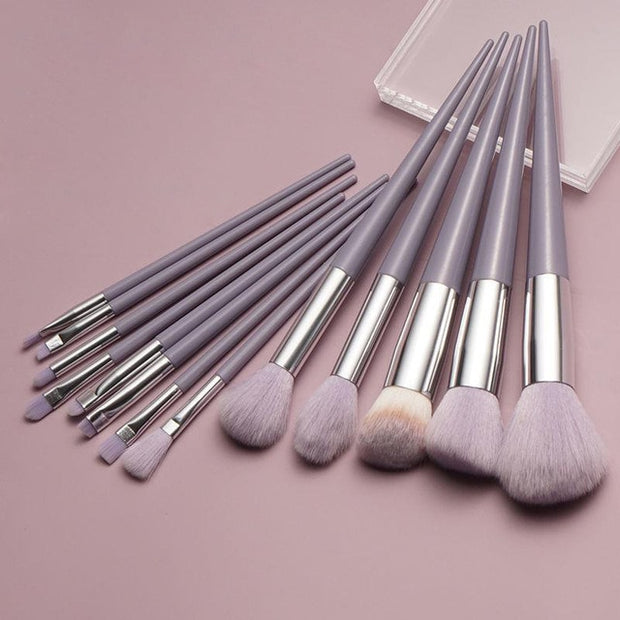 13Pcs Soft Fluffy Makeup Brushes Set - MagicSkinTech