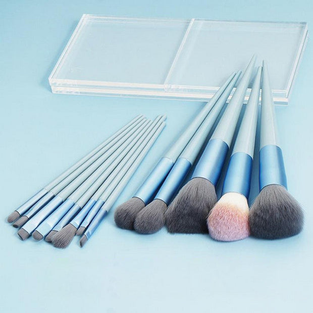 13Pcs Soft Fluffy Makeup Brushes Set - MagicSkinTech